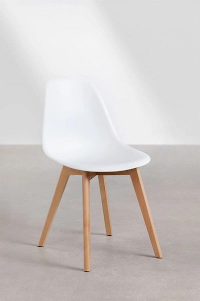 rexa Furniture Hand-Crafted Lounge Chair Dining Room Chair for Cafeteria, Side Chair, Restaurant Chair