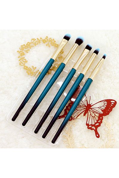 OEM Set de frumusete cu pensule portabile de machiaj, 5 piese, MP-504