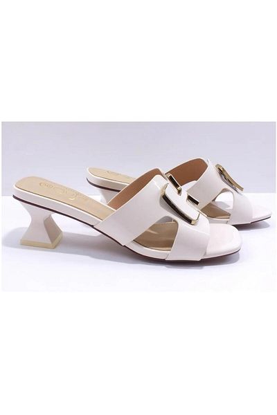 Guja 25Y379 36/40 Imported Premium Heeled Evening Dress Patent Leather Slippers