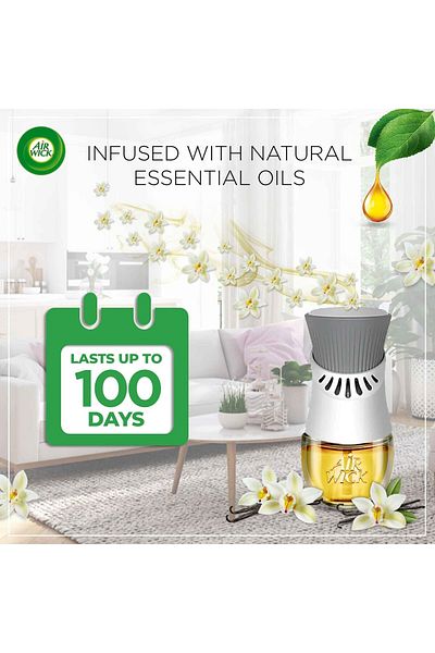 Air Wick Airwick Electrical Plug In Diffuser Refill Vanilla & Soft Cashmere 19 ml