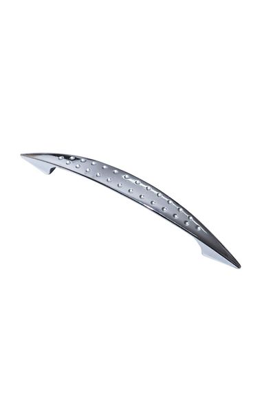 prokarpfishig Mâner metalic model Noktali, 96 mm, finisaj cromat lucios