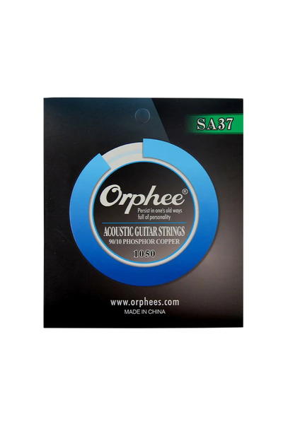 Choice SA37 Orphee Acoustic Guitar Strings High Carbon Steel Hexagonal Core P...