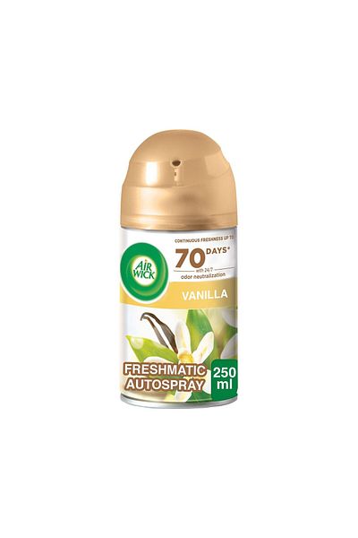 Air Wick Airwick Freshmatic Autospray Refill Vanilla Fragrance 250 ml