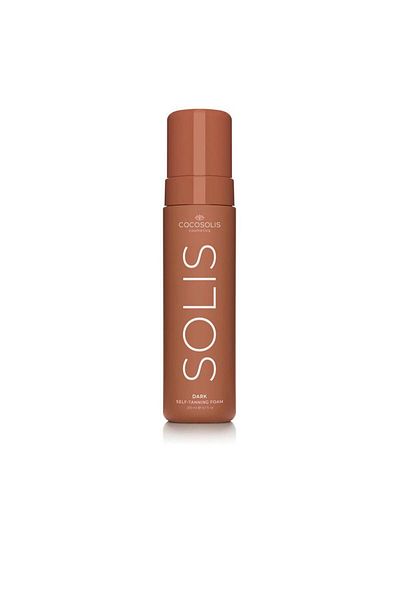 Cocosolis Spuma naturala autobronzanta cu efect de pana la 7 zile, Cocosolis Solis, dark, 200 ml