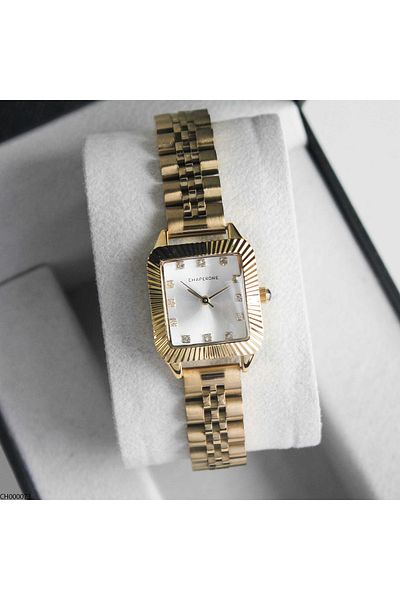Chaperone Ch000073 Women's Wrist Watch with Steel Band