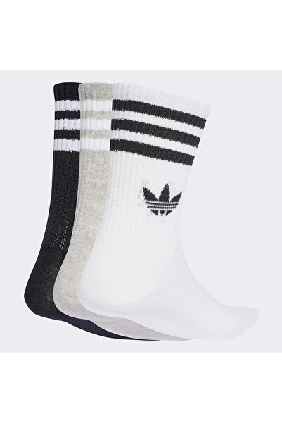 adidas 3-Stripes Crew Çorap 3 Çift