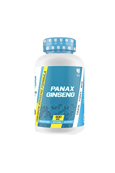 Muscle Rulz باناكس جينسنغ، 60 كبسولة، 500 ملغ، معزز للمناعة، يزيد القدرة على ...