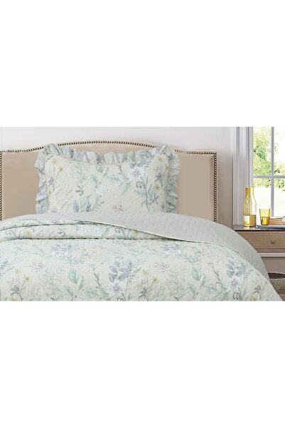 Bella Home Breeze Ruffled Single Bedspread Set - 180X240 cm