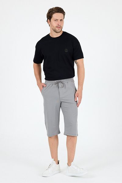 Rodi Comfortable Fit Summer Men's Side Pocket Capri Pocket Shorts Suitable for Daily and Sports Use 3331