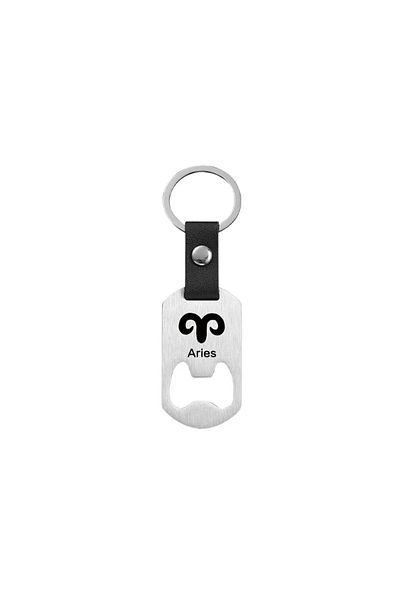 OEM "Courageous Aries" keychain, men's accessory with bottle opener and leadership spirit
