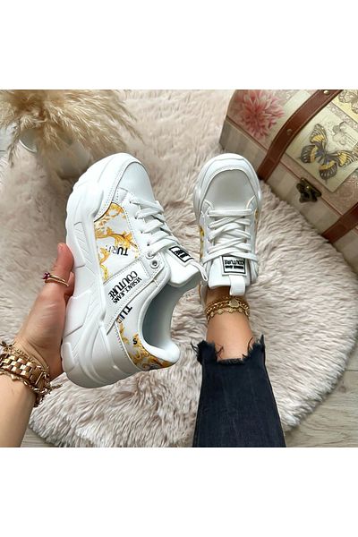 Casual Adidasi dama, casual, din piele ecologica, VSC, L25