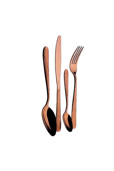 Berlinger Haus Cutlery Set, 24 Pieces, 6 Persons, Stainless Steel, Berlinger Haus, Rose Gold