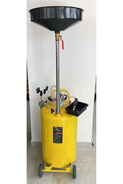 Omega 80LT HAVALI YAĞ BOŞALTMA