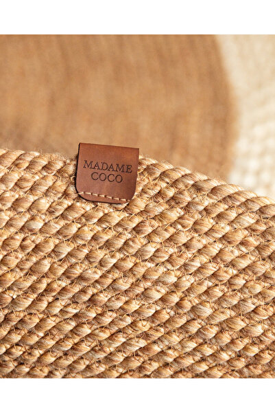 Madame Coco Alsace Oval Kilim - Naturel/Krem - 90x150 cm