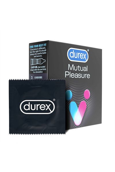 Durex Durex Mutual Pleasure Condoms 3 pcs