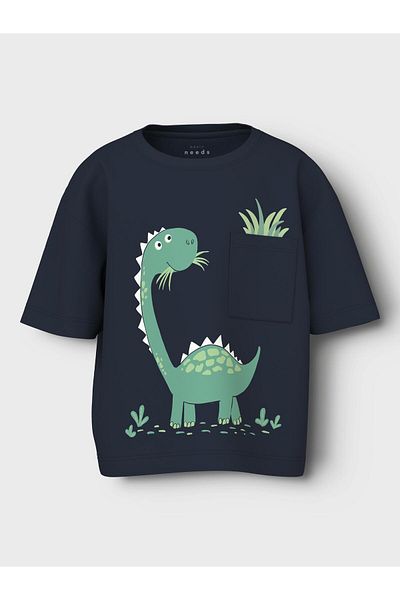 name ıt T-Shirt Navy Blue