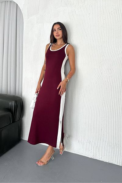 Neşeli Butik Women Black Stripe Detail Sports Suit Nbtg105