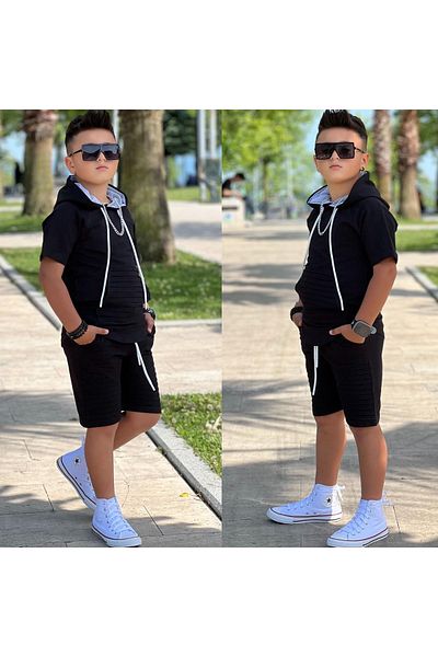 ixoskids club Boy's Ribbed Suit