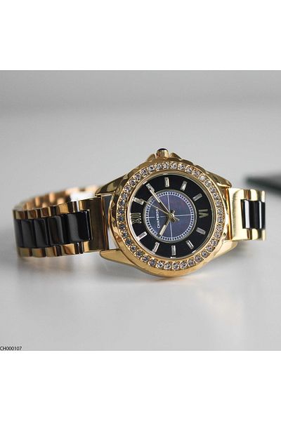 Chaperone Cp000107 Women Wrist Watch with Steel Band