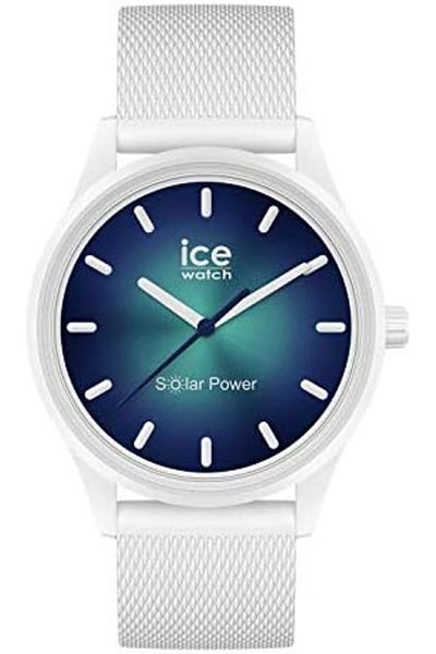 Ice Watch ICE-WATCH - ICE Solar Power Abyss - White with Silicone Strap
