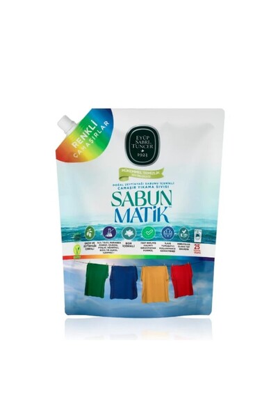 EmtiaStore Doğal Zeytinyağı Içerikli Sabun Matik Eyüp Sabri Tuncer Çamaşır Yı...