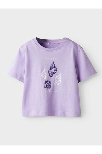 name ıt Lila t-shirt