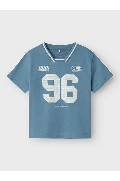 name ıt T-Shirt Blue