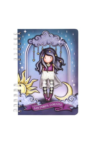 Gorjuss Spiral notebook Gorjuss Little Storm Cloud 192 pag dictando 16 x 21 x 2cm