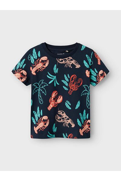name ıt T-Shirt Navy Blue
