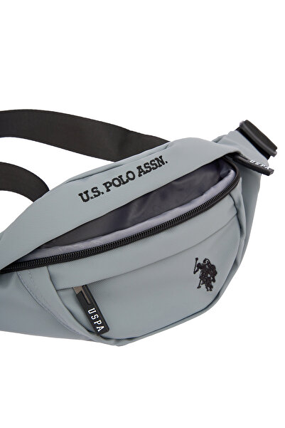 U.S. Polo Assn. U.S. Polo Assn. 25051-25052-25053 Unisex Waist Bag Shoulder Messenger Bag Chest Gray