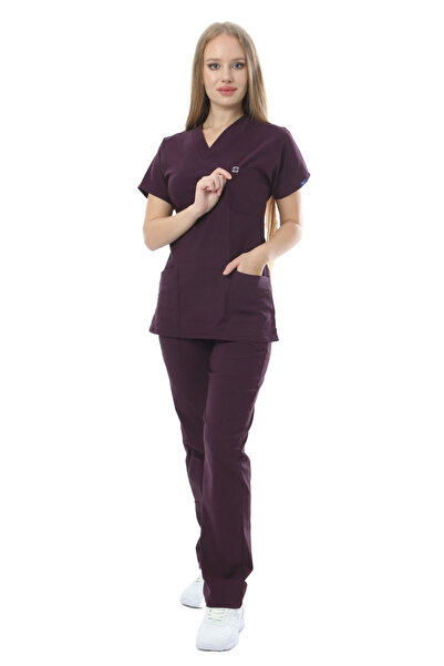 İBA MEDİKAL Likralı Scrubs Nöbet Takımı