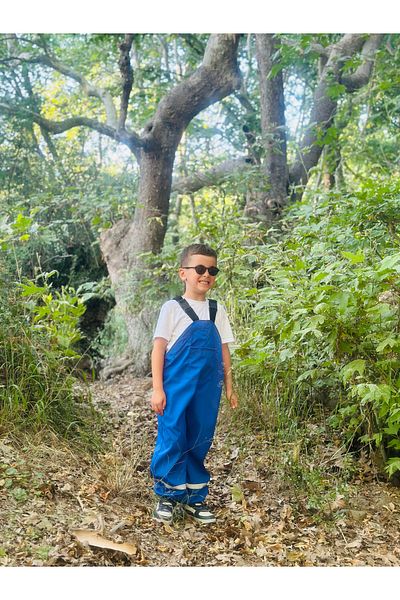 Dage Kids Waterproof Thermal Rainforest Coverall with Adjustable Straps