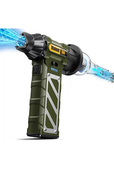 STARGRIG STARGRIG® Air Blower Green, 110000 RPM, 8000mAh, 3 Speeds, USB-C, Turbo, Professional