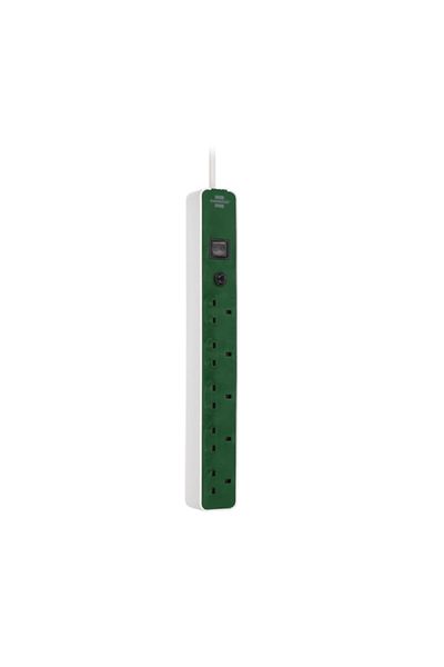 Brennenstuhl 5-Socket Extension Cord Green 3m