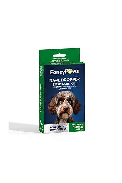 Fancy Köpek Ense Bit Pire Kene Deri Bakımı Bitkisel Damla 1-10 Kg Arası Köpek...
