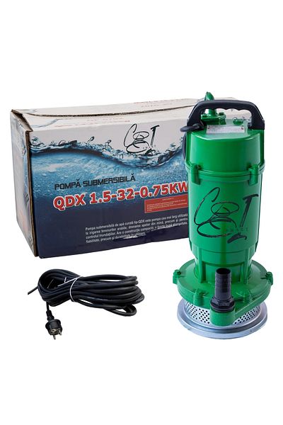 COBI SMART® Submersible water pump QDX-32M, 0.75 kW, without float, 32 m delivery height - COBI SMART®