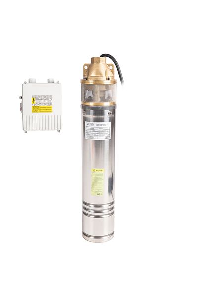 COBI SMART® Submersible water pump 4SKM/100, 0.75 kW, 60 m height, 30 m depth, 1" discharge
