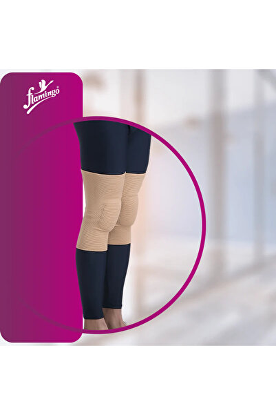 Flamingo Gel Knee Cushion for Prayers XXXL