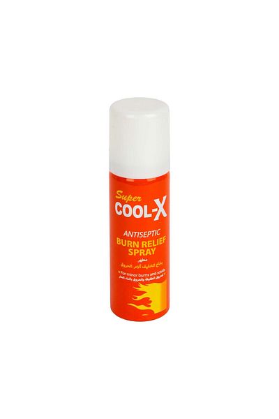 Midas Super Cool-x Antiseptic Burn Relief Spray 50 ml | Instant Cooling & Healing