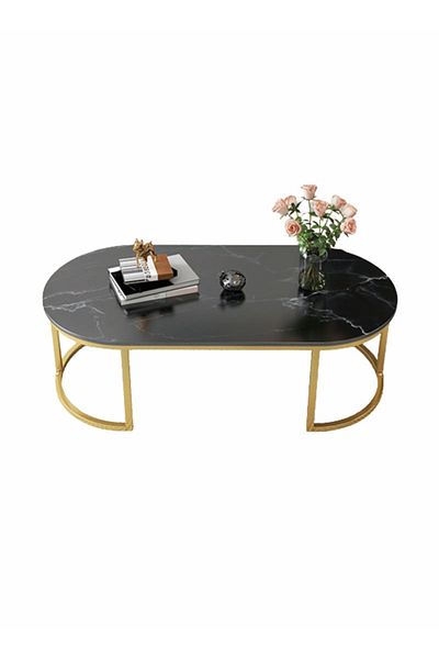 sharpdo Modern Design Luxury Coffee Table Living Room Tea Table Home Furniture 100*50*45 Cm