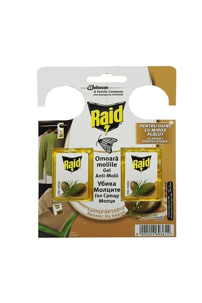 Raid ANTIMOLE GEL 2PCS CEDAR