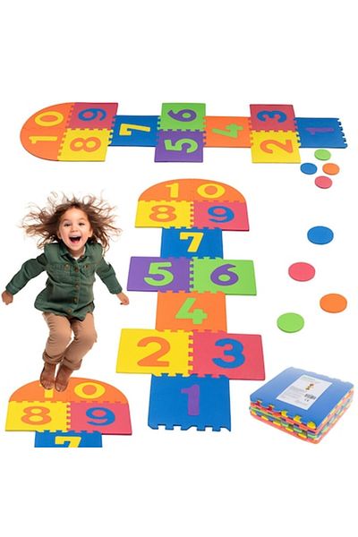 OEM Educational Play Mat for Children, Puzzle Type with Pattern for the Game of Sotron, 230 X 66 Cm