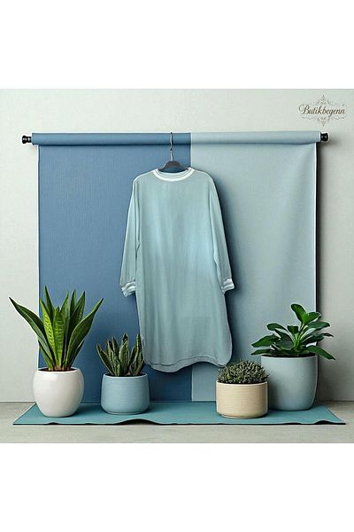 RENAR Wide Fit Ironing Unwanted Fabric Comfortable Summer Hijab Mother Tunic