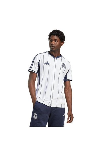 adidas Ανδρικό λευκό μπλουζάκι REAL US SHIRT JN3073