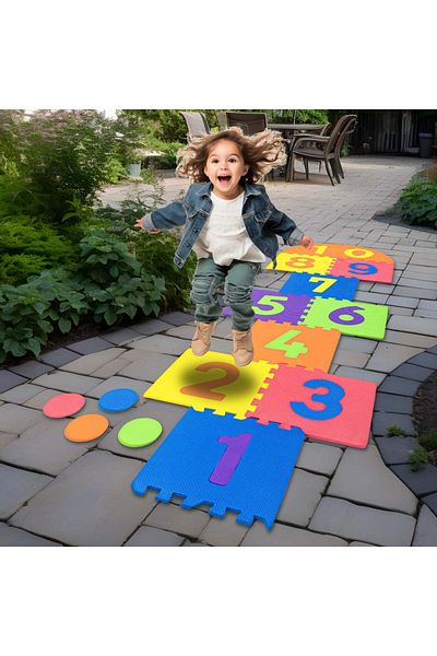 OEM Educational Play Mat for Children, Puzzle Type with Pattern for the Game of Sotron, 230 X 66 Cm
