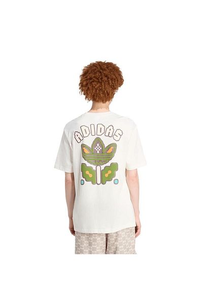 adidas Ανδρικό λευκό μπλουζάκι MG LO TEE JY2973