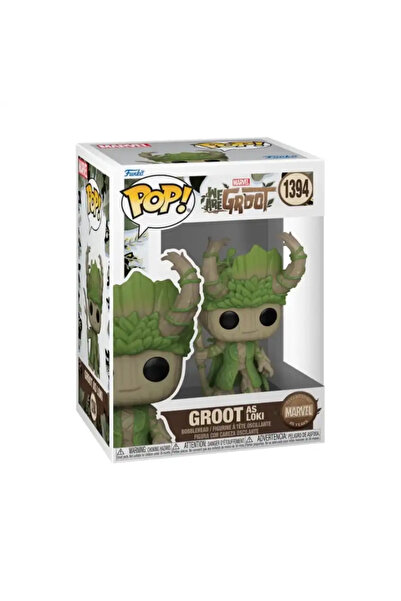 Funko Pop Marvel We Are Groot - Groot As Loki No:1394 Bobble-Head
