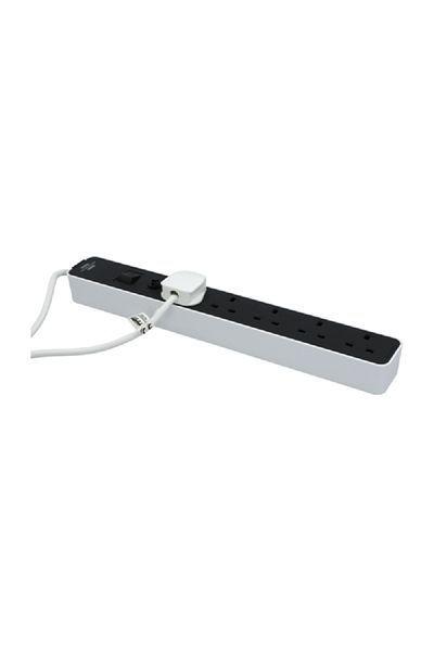 Brennenstuhl 5-Way Extension Cord Black and White 3m