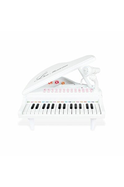 NEWBRENDHOME ألعاب تعليمية BAO-1504B بيانو صغير بـ 31 مفتاحًا مع مشغل MP3 للأ...