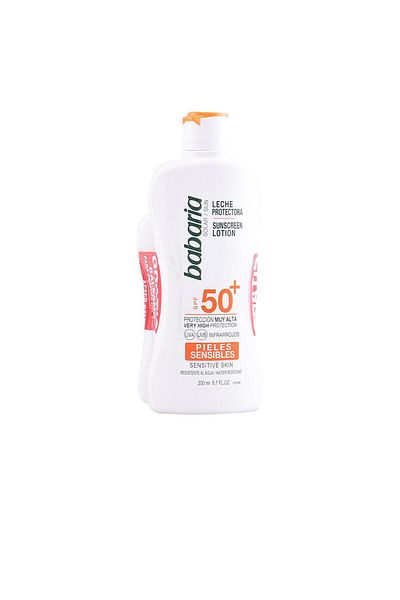 Babaria Set ingrijire corp cu protectie solara Babaria SOLAR PIEL SENSIBLE SPF50+ 2 buc